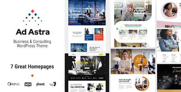 Ajani - Business Consulting WordPress theme