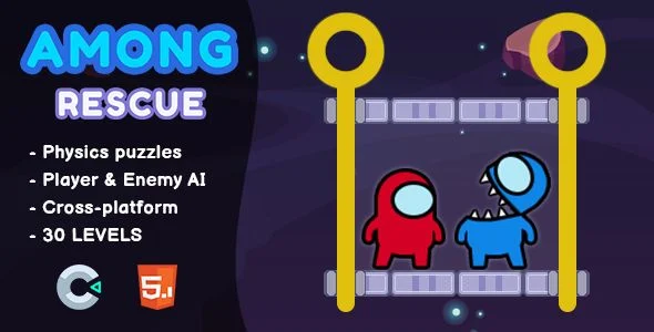 Among Rescue - HTML5 Game | Construct 3