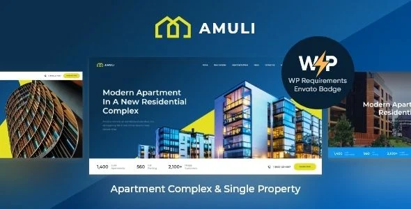 Amuli - Property Real Estate Marketplace WordPress Theme