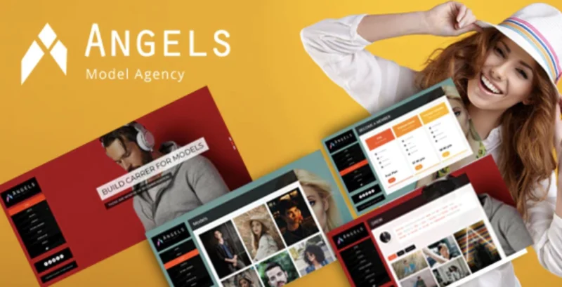 Angel - Fashion Model Agency WordPress CMS Theme
