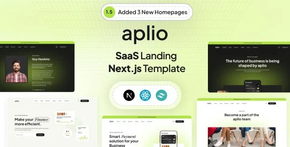 Aplio - Nextjs Saas Landing Template