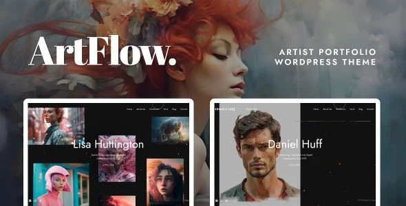 ArtFlow - Artist/ Painter Portfolio