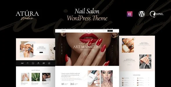 Atura - Nail Salon WordPress Theme