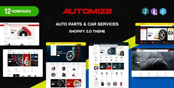 Automize - Auto Parts Car Services Shopify Theme