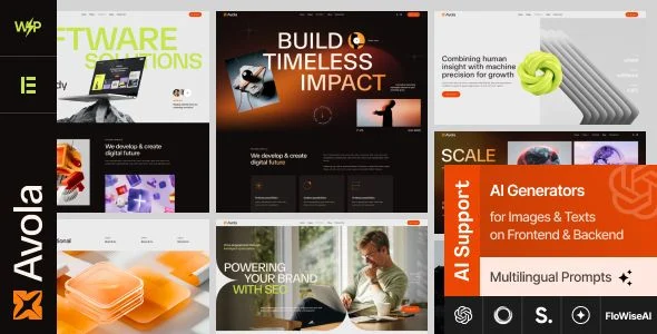 Avola - IT Buiness Digital Company WordPress Theme