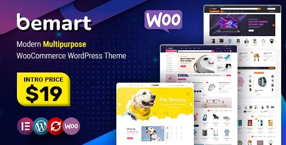 Bemart - Modern Multipurpose WooCommerce WordPress Theme