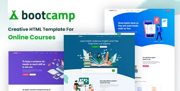 Bootcamp - Online Courses and Educational Site Template