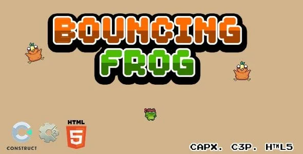 Bouncing Frog - CAPX I C3P I HTML5 Game