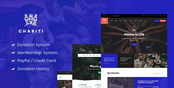 Chariti - Charity Donation WordPress