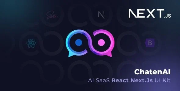 ChatenAi - AI SaaS Website + Dashboard React NextJS UI Kit