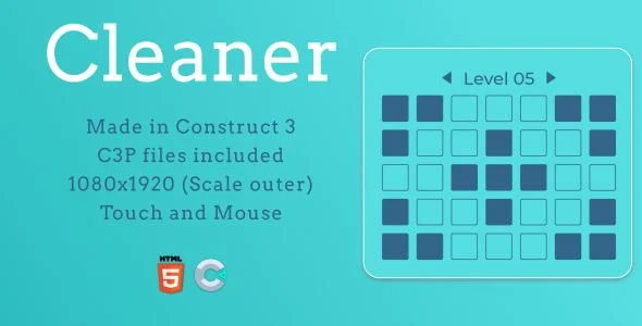 Cleaner - HTML5 Casual game