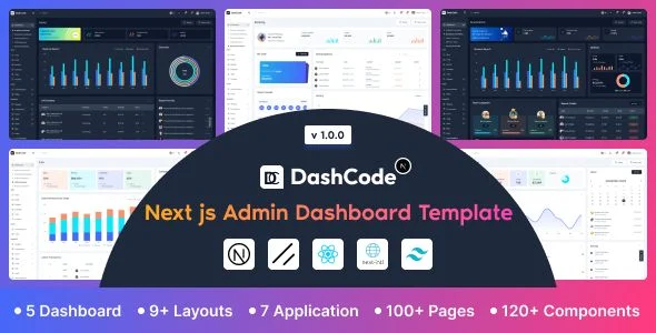 Dashcode Next - Tailwind Next.js Admin Dashboard with shadcn UI (Typescript)