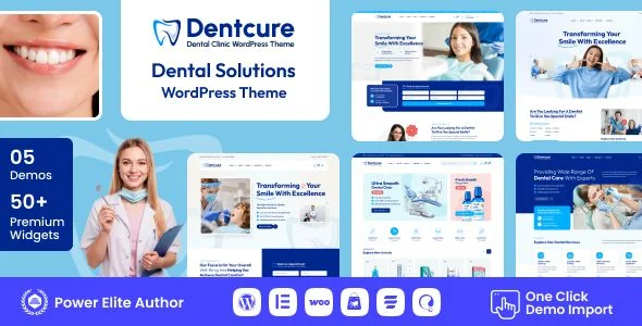 Dentcure - Dentist &Dental Clinic WordPress Theme