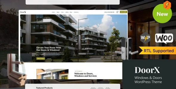 DoorX - Windows Doors WordPress Theme
