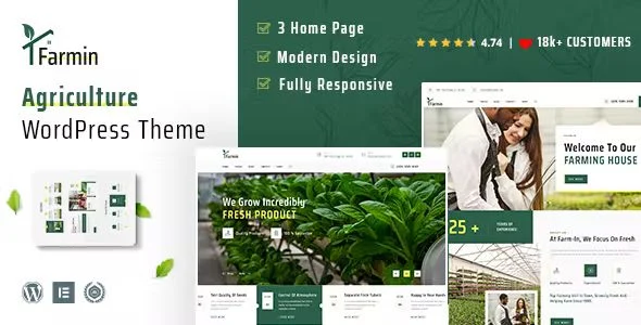 Farmin - Agriculture and Indoor Farming WooCommerce Theme