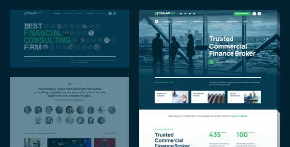 FinLab - Business Consulting WordPress Theme