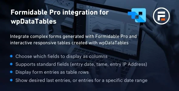 Formidable Forms integration for wpDataTables
