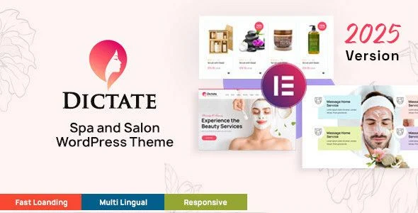 Get Appointments with Dictate - Responsive Spa and Salon Theme