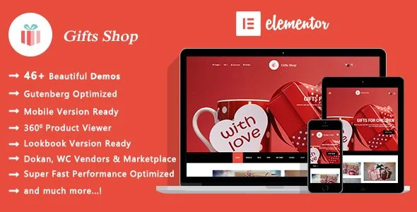 Gifts Shop - Handmade Souvenirs WooCommerce WordPress Theme