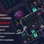 Giglink - Vue NFT Marketplace + Admin Dashboard Template