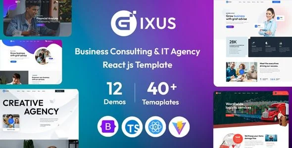 Gixus - Consulting Business React Template