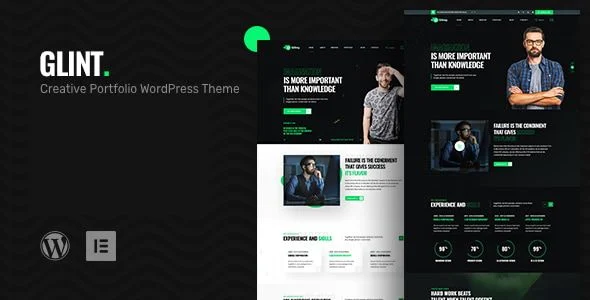Glint - Personal Portfolio WordPress Theme