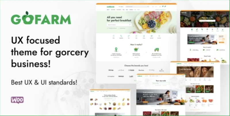 Gofarm - Grocery WooCommerce WordPress Theme