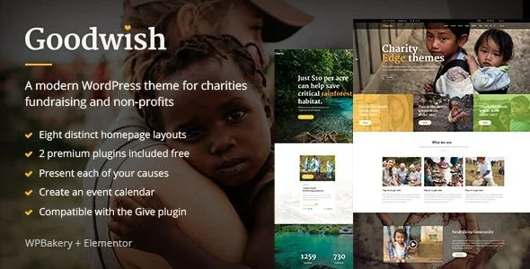 Goodwish - Charity Nonprofit Theme