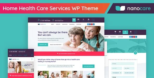 Home Health Care/ Medical Care WordPress Theme - NanoCare