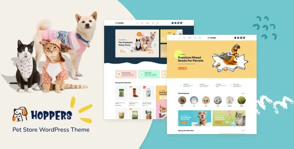 Hoppers - Pet Store WordPress Theme