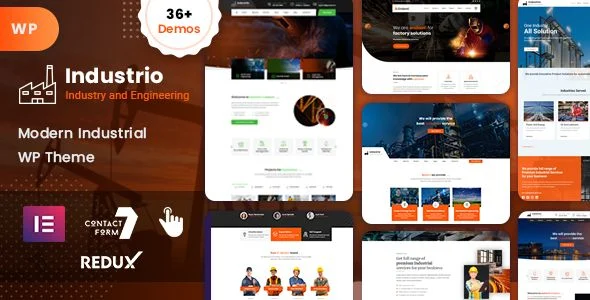 Industrial - Industry Factory WordPress