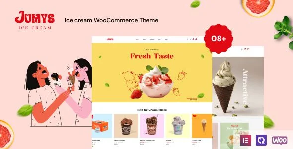 Jumys - Ice Cream WooCommerce Theme