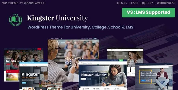 Kingster - Education School WordPress