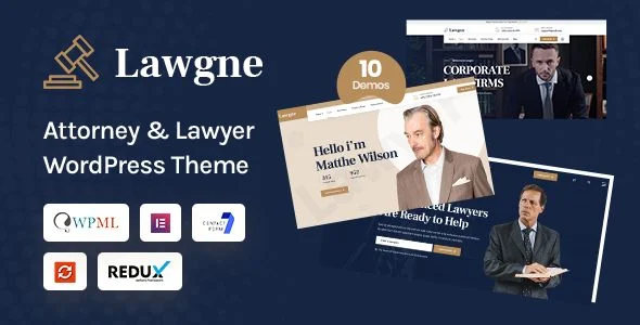 Lawgne - Law & Lawyer WP Theme