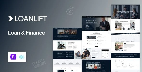 Loanlift - Loan Finance React Template