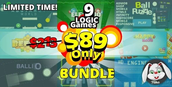 Logic Games Bundle - 9 games with 41% discount