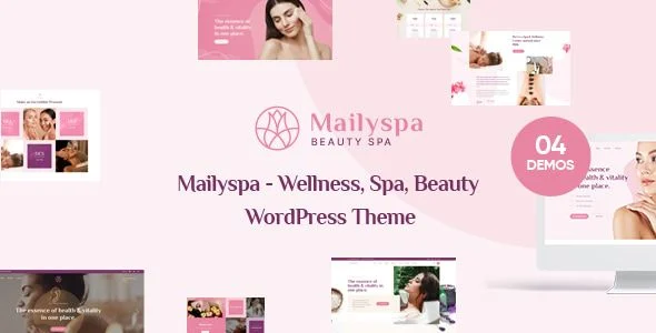 Mailyspa - Beauty Wellness WordPress Theme