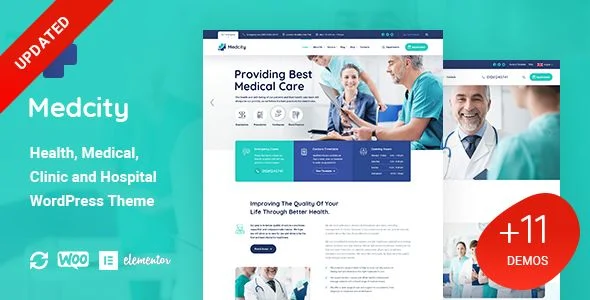Medcity - Health Medical WordPress Theme