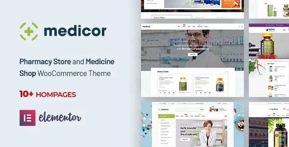 Medicor - Medical Clinic Pharmacy WooCommerce WordPress Theme