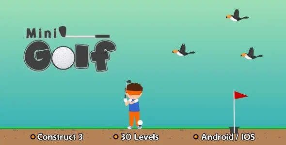 Mini Golf - HTML5 Game (Construct 3)