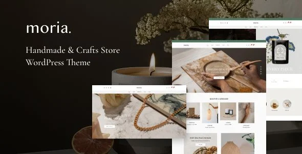Moria - Handmade Crafts Store WordPress Theme