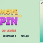 Move The Pin - HTML5 Game (Construct3)
