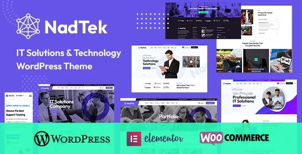 NadTek - IT Solutions Technology WordPress Theme