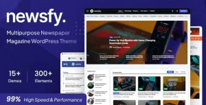 Newsfy - Modern News Magazine WordPress Theme