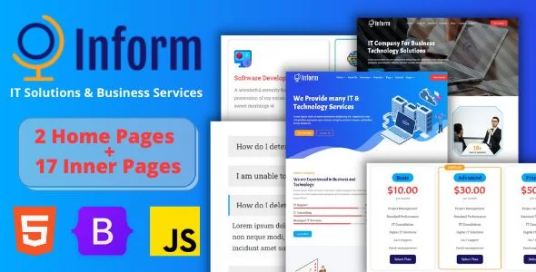 nform - IT Solutions Business Services Web Template