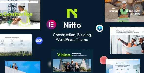 Nitto - Building Construction WordPress Theme