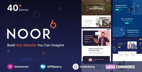 Noor - Minimal Multi-Purpose WordPress Theme/ AMP & RTL