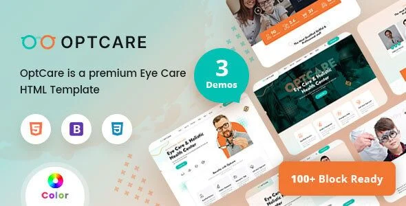 Optcare - Eye Care HTML Template