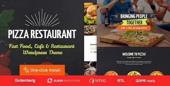 Pizza Restaurant - Fast Food Restaurant WordPress Theme