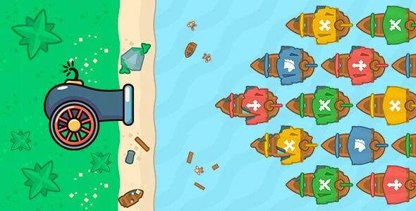 Port defender-2:Infinity flow - HTML5 PCMobile Game (Construct 2-3)
